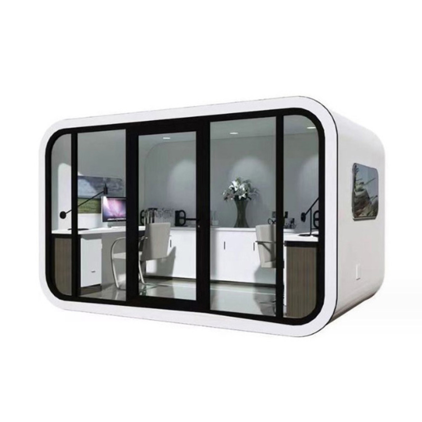 Dxh Factory Custom Office Pod Prefabricated Prefab Container Capsule Home Aple Cabin