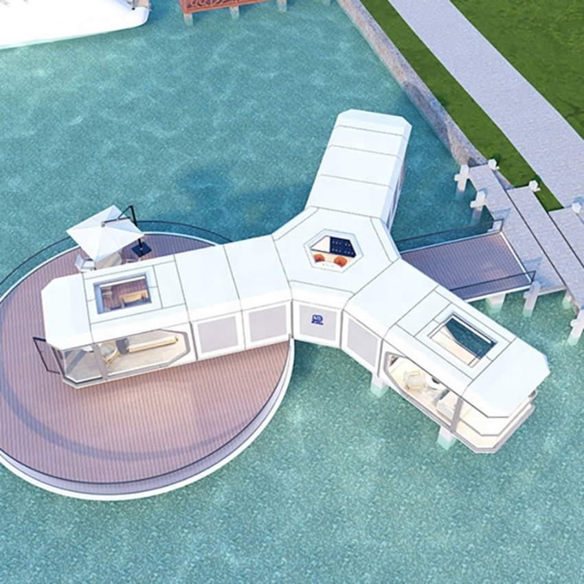 Outdoor House Living Modern Villa Apple Pod Space Capsule Modular Prefabricated Home