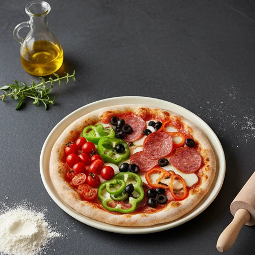 Eco-Friendly Sugarcane Bagasse Pizza Pan - Disposable Baking Solution