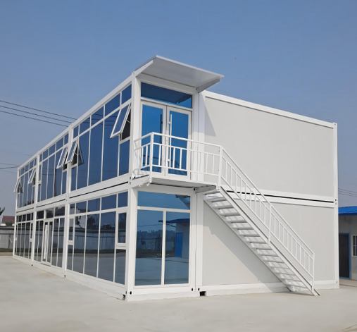 Eco-Friendly Quick Setup Storage Solution for Portable Prefab Houses