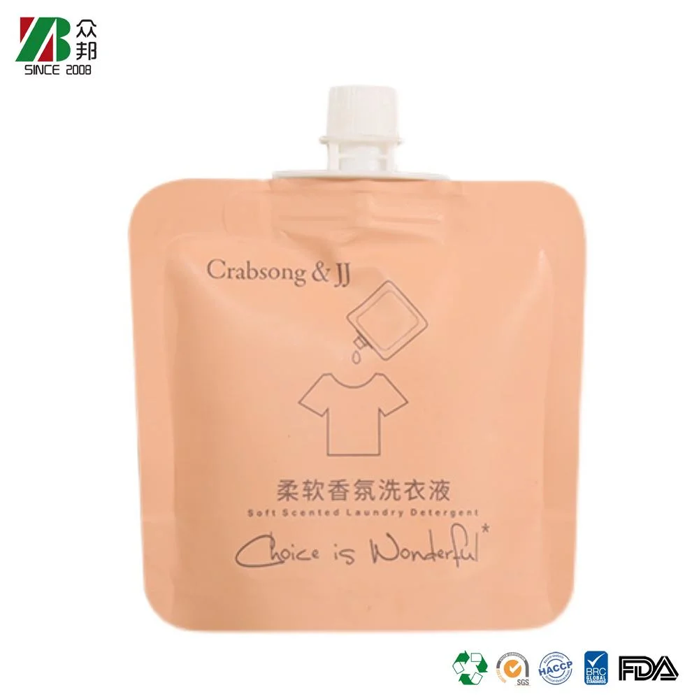 Travel Skincare Packaging Plastic Cosmetics Liquid Stand up &nbsp;Pouch Bag