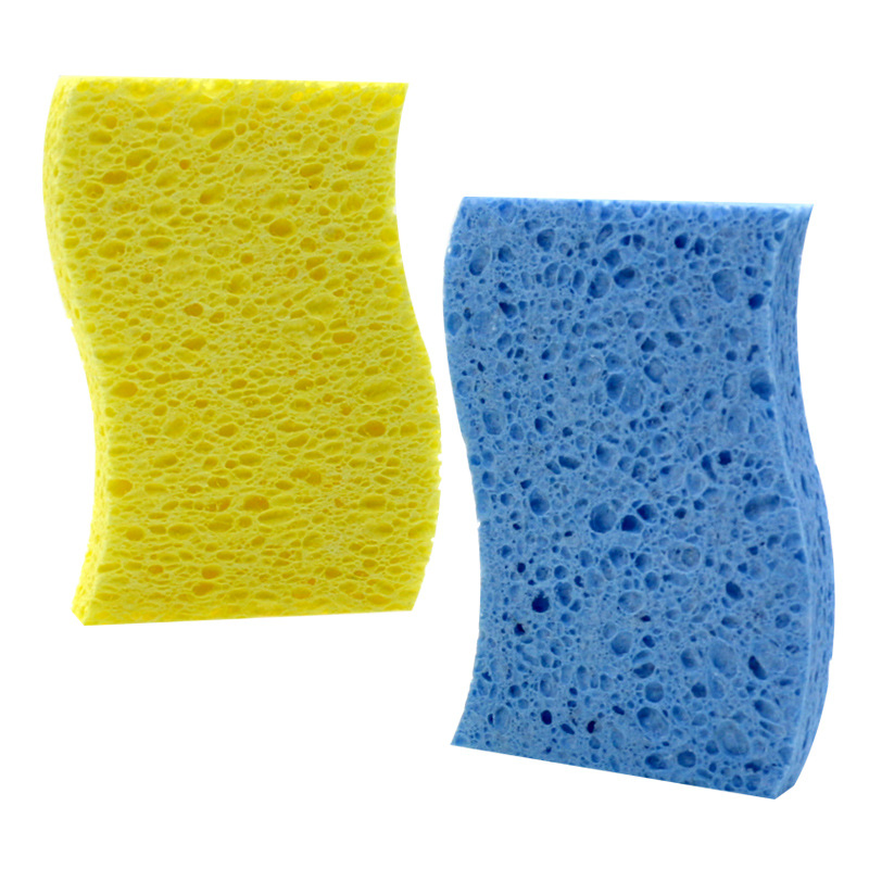Esun Biodegradable Non-Scratch Natural Cellulose Cleaning Sponge for Kitchen Bathroom