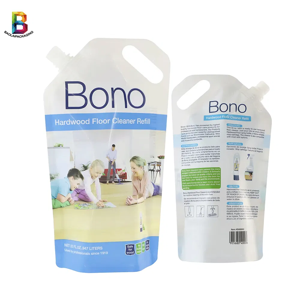 2L Liquid Soap Laundry Detergent Stand up Spout Pouch Doypack