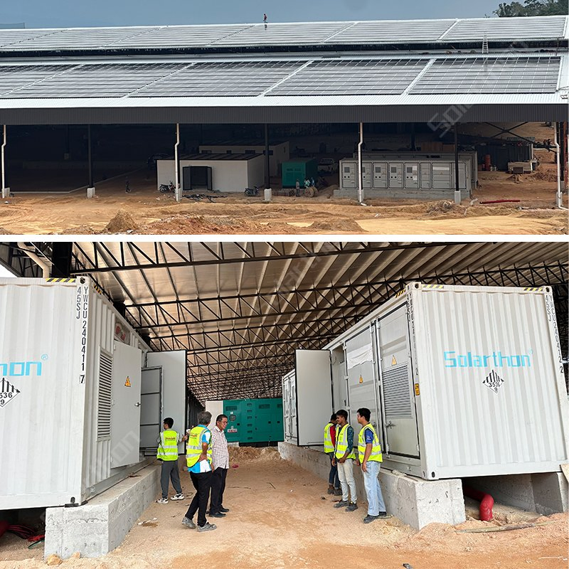 Eco-Friendly Outdoor Solar Power Storage Solution for Residences