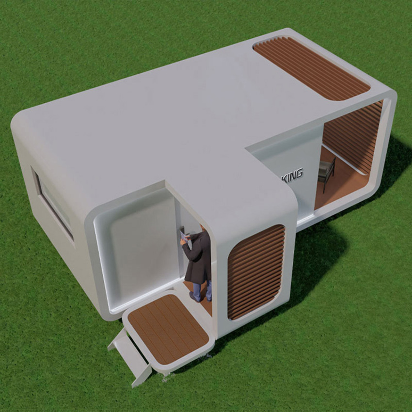 Detachable Villa Hotel Office Container House Capsule Prefabricated Apple Cabin Hut Home