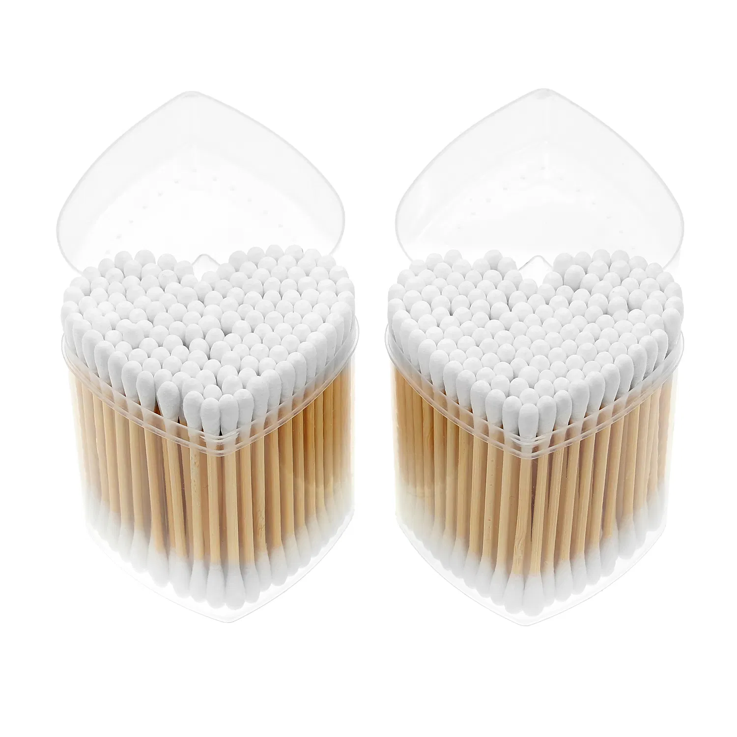Biodegradable Bamboo Cotton Swabs Soft Tip Ear Cleaning Cotton Swabs