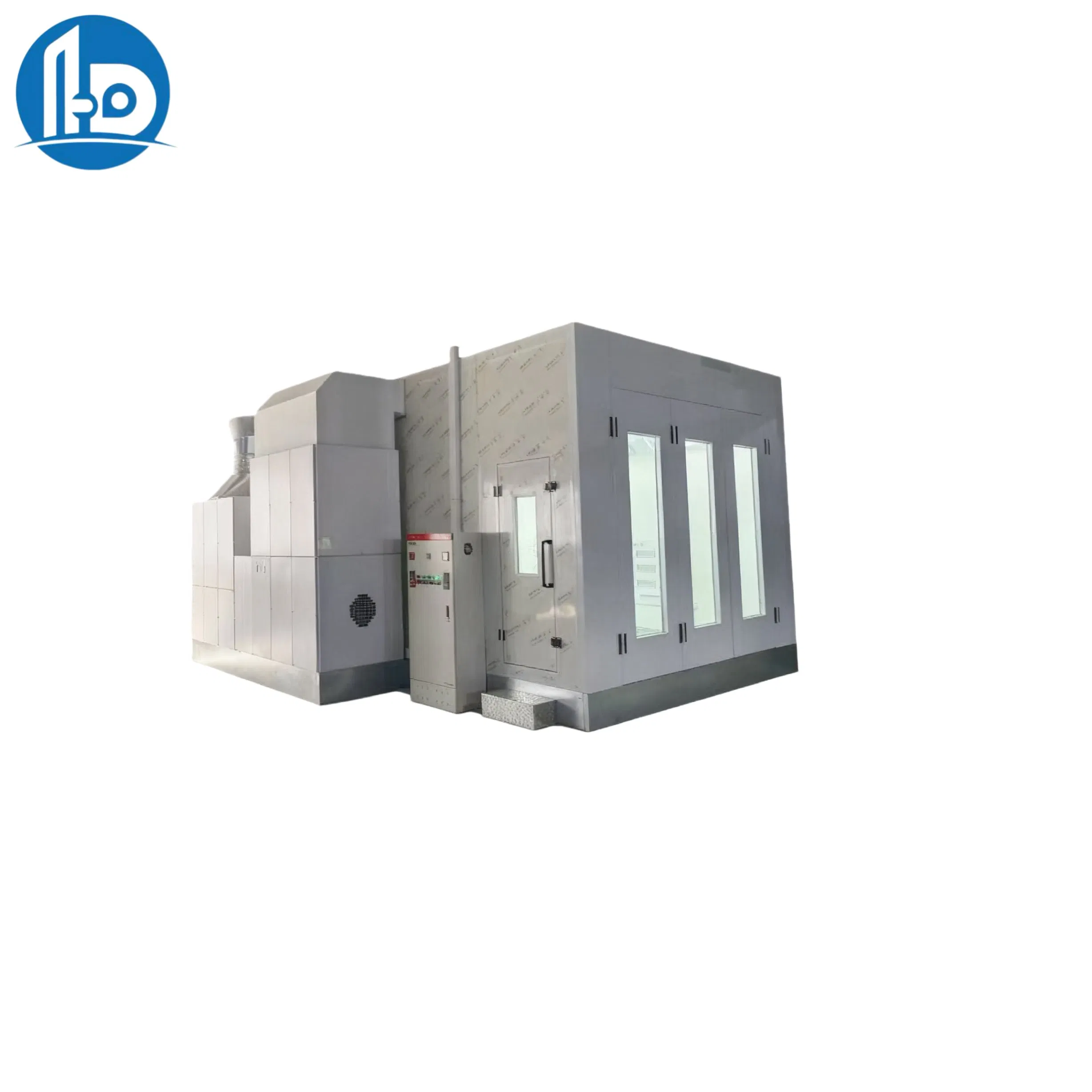 Eco Friendly Low Waste Spray Booth for Small Scale Wooden Furniture Refinishing Shops Reusable Paint Filtration and Energy Saving Ventilation Fans