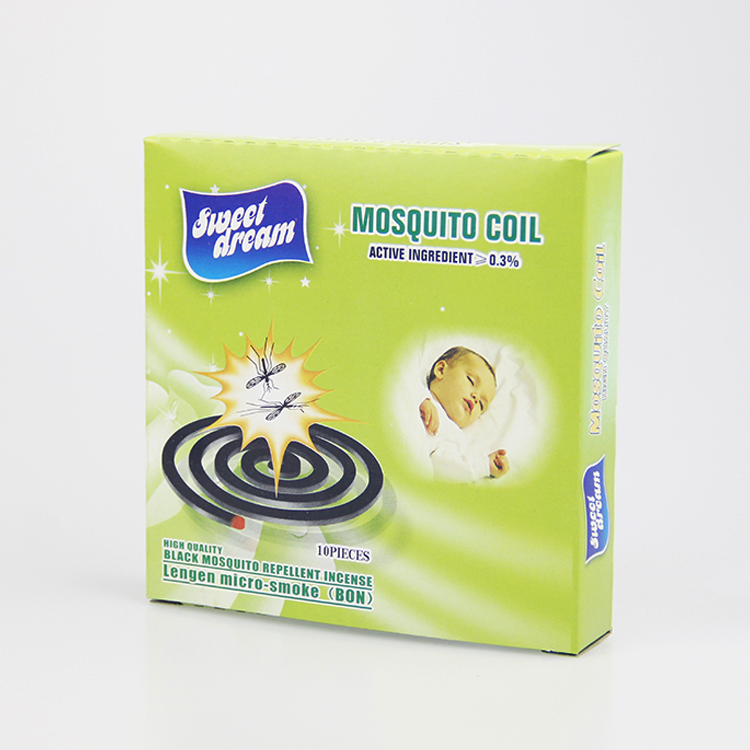 Good Quality Black Mosquito Coil Eco-Friendly Smokeless Mosquito Killer Coil with OEM
