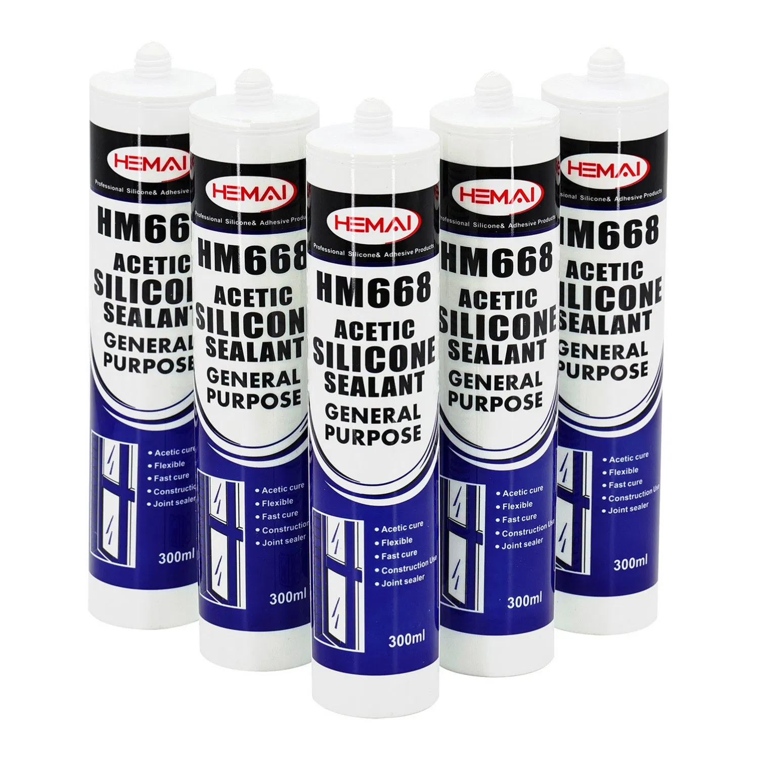 Smart Ventilation Window Silicone Sealant for Automated Indoor Air Quality Control Chemical RTV Constraction RTV Thermal Bathroom