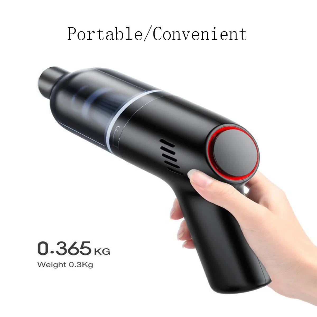 120W 4500PA Car Vacuum Cleaner Wireless Rechargeable Handheld Vacuum Cleaner Super Suction Car Wet/Dry Clean with HEPA Filter