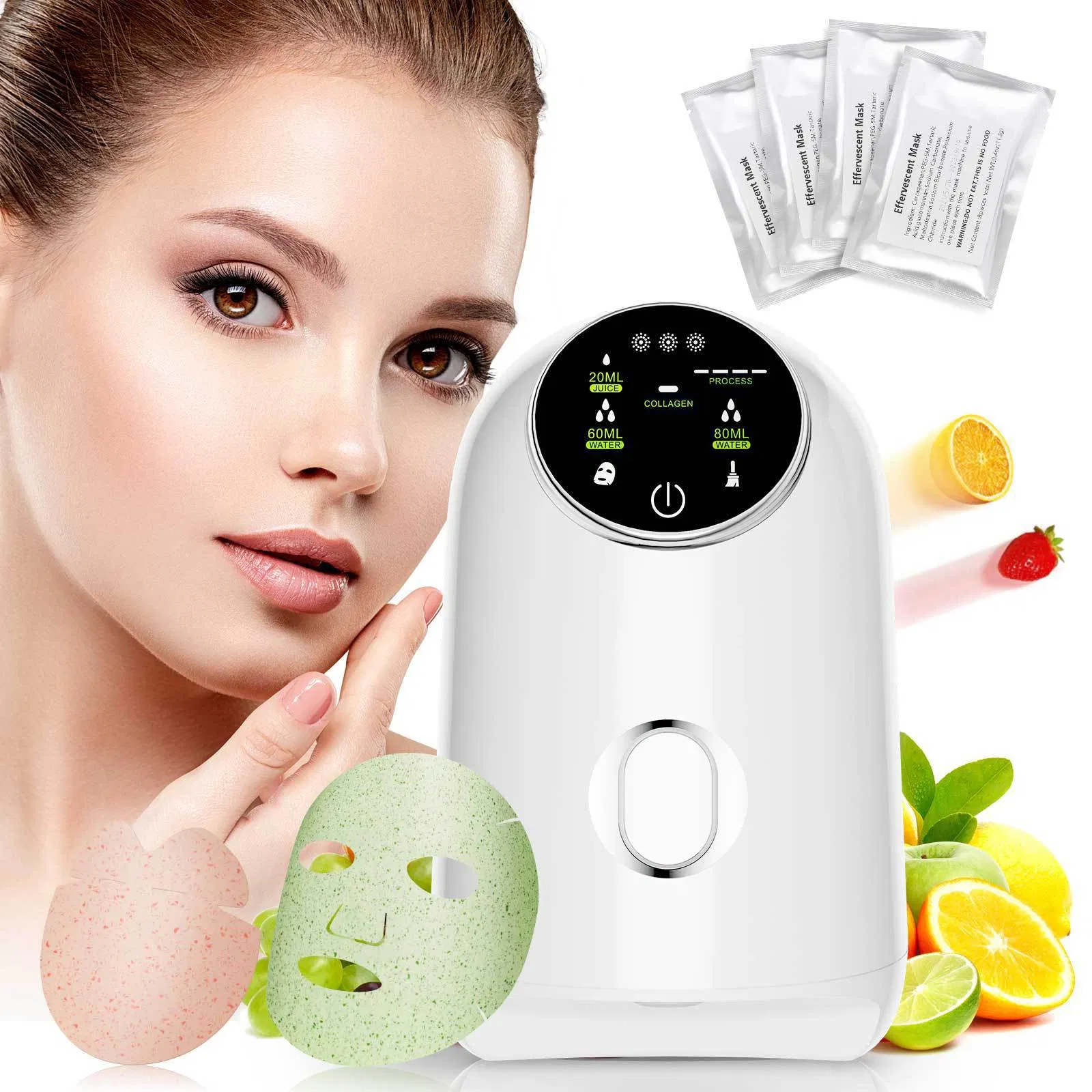 Intelligent Voice DIY Fruit and Vegetable Mask Machine