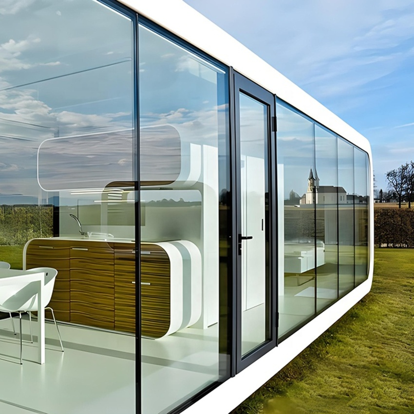 High Quality Living Garden Pod Container Homes Modern Design Prefabricated Apple Cabin