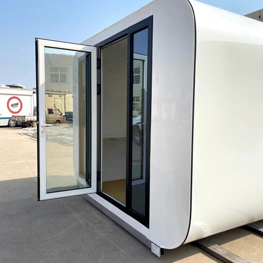 Prefabricated Living Movable Luxury Fashion Garden Pod Modular Container Homes Apple Cabin
