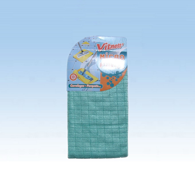 Microfiber Shining Cloth in Grip Shape Microfiber Cleaning Cloth (CN3638)