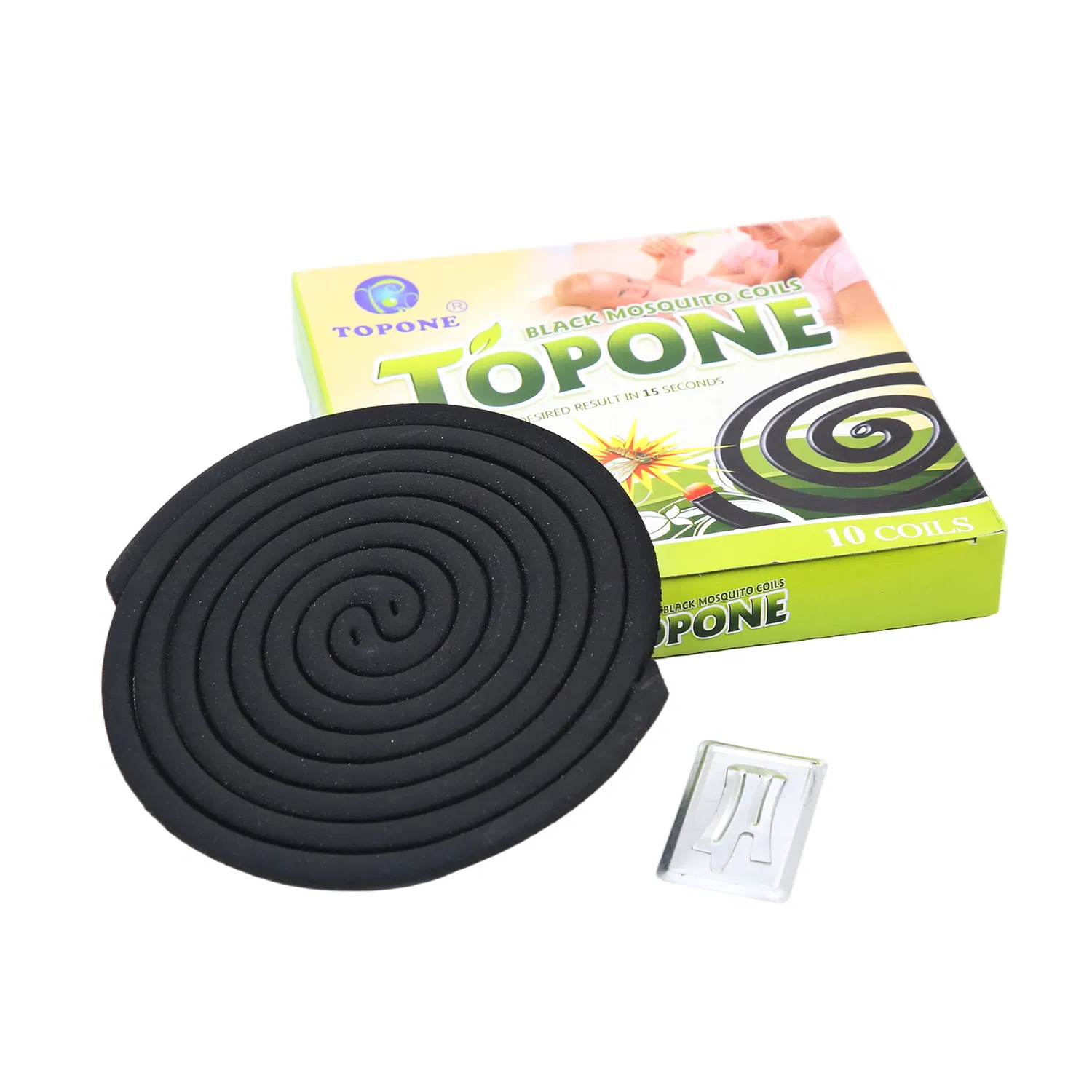 Tonone Smokeless 138mm Mosquito Killer Black Mosquito Coil with OEM