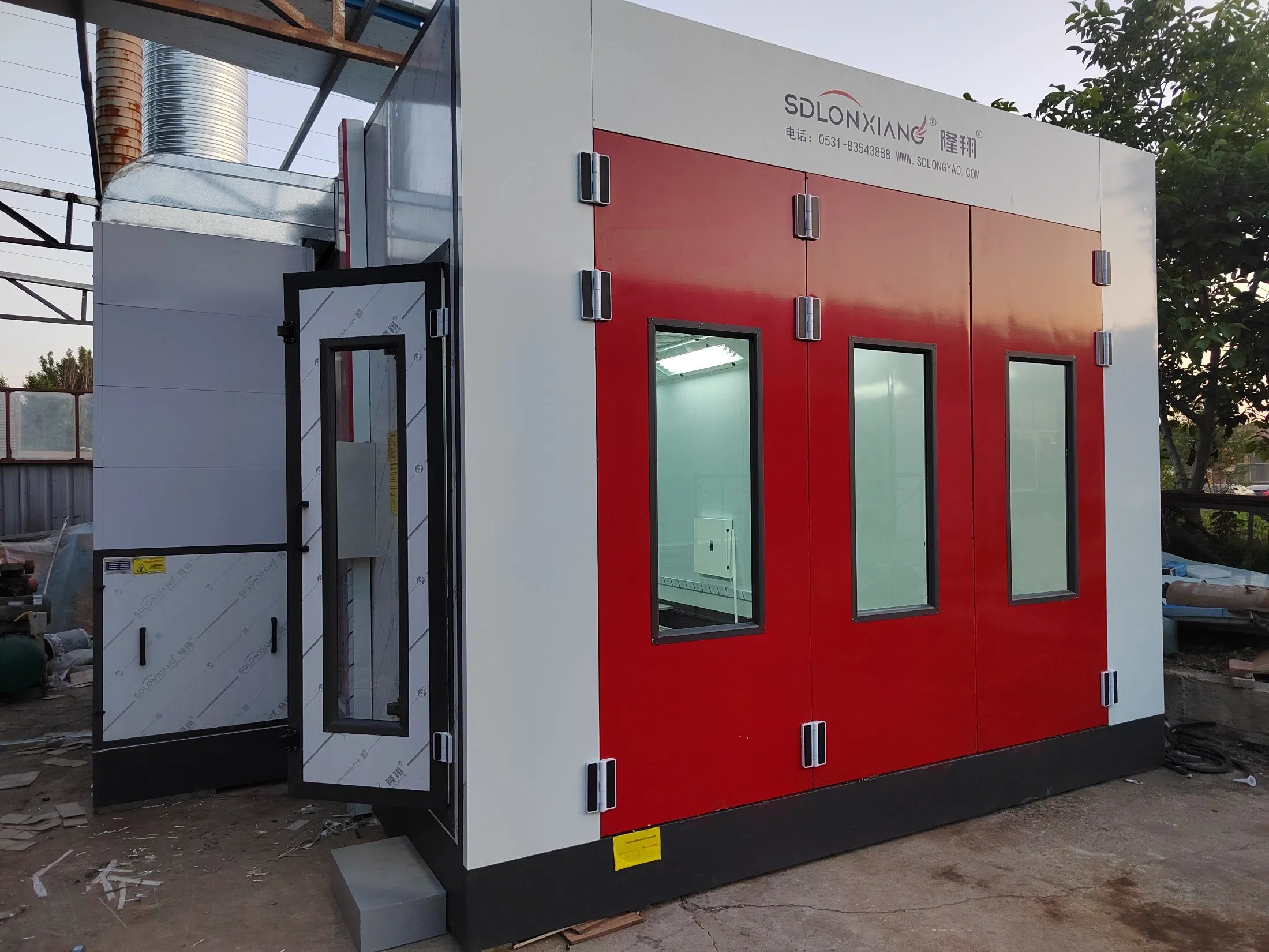 Factory Direct Eco-Friendly Paint Booth for Automotive &amp; Furniture Spraying