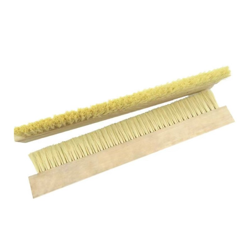 OEM Size Eco Friendly Natural Cleaning Brush Flour Wood Brush with Super-Polymer Materials