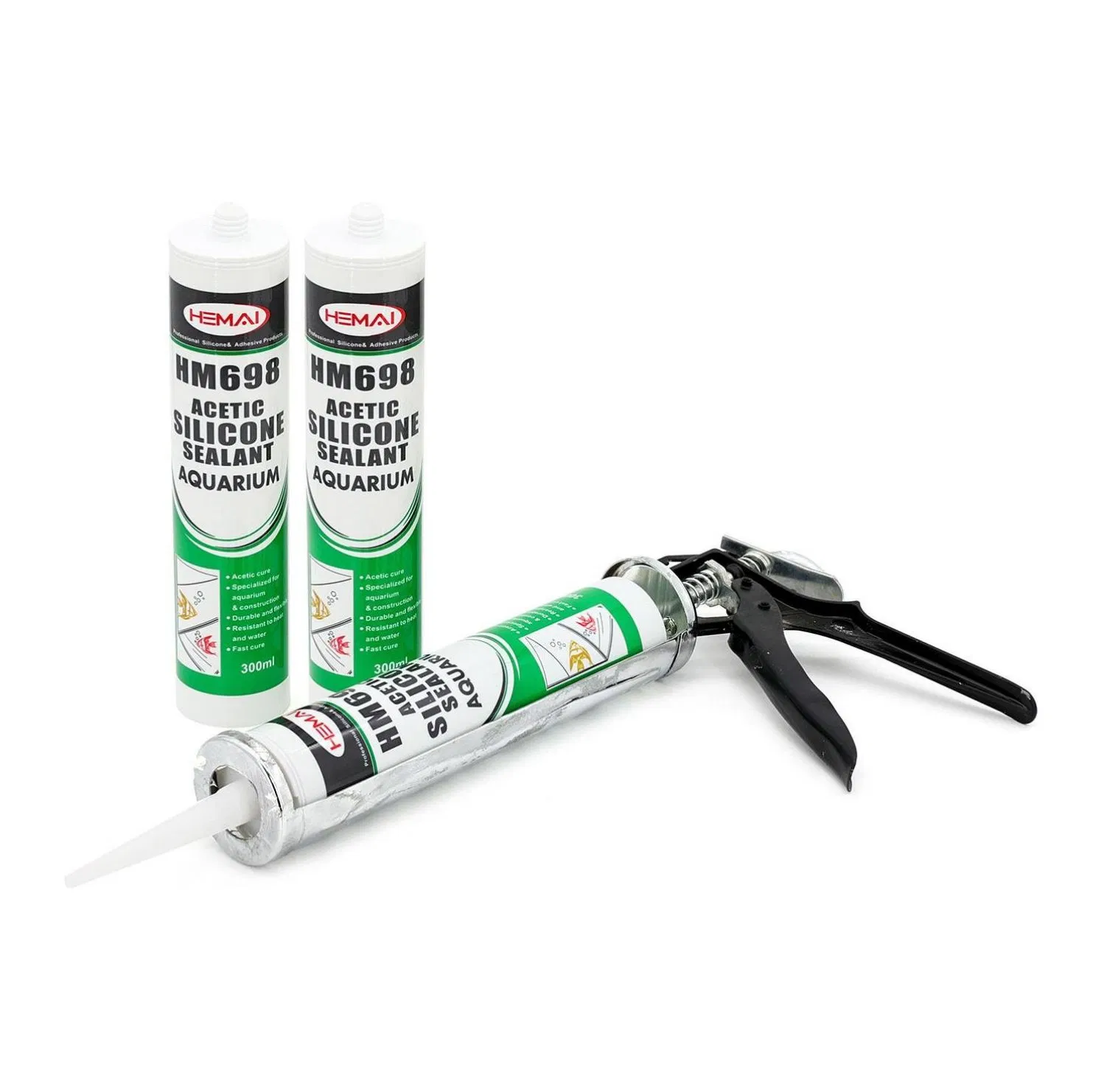 Indoor Air Quality Monitor Glass Silicone Sealant for Smart Health Homes Weatherproof High Temperature Chemical RTV