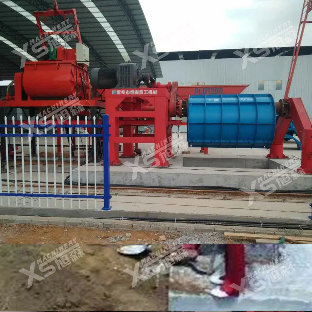 Heavy-Duty Concrete Pole Mould for Socketed Pipes Roller Suspension Technique