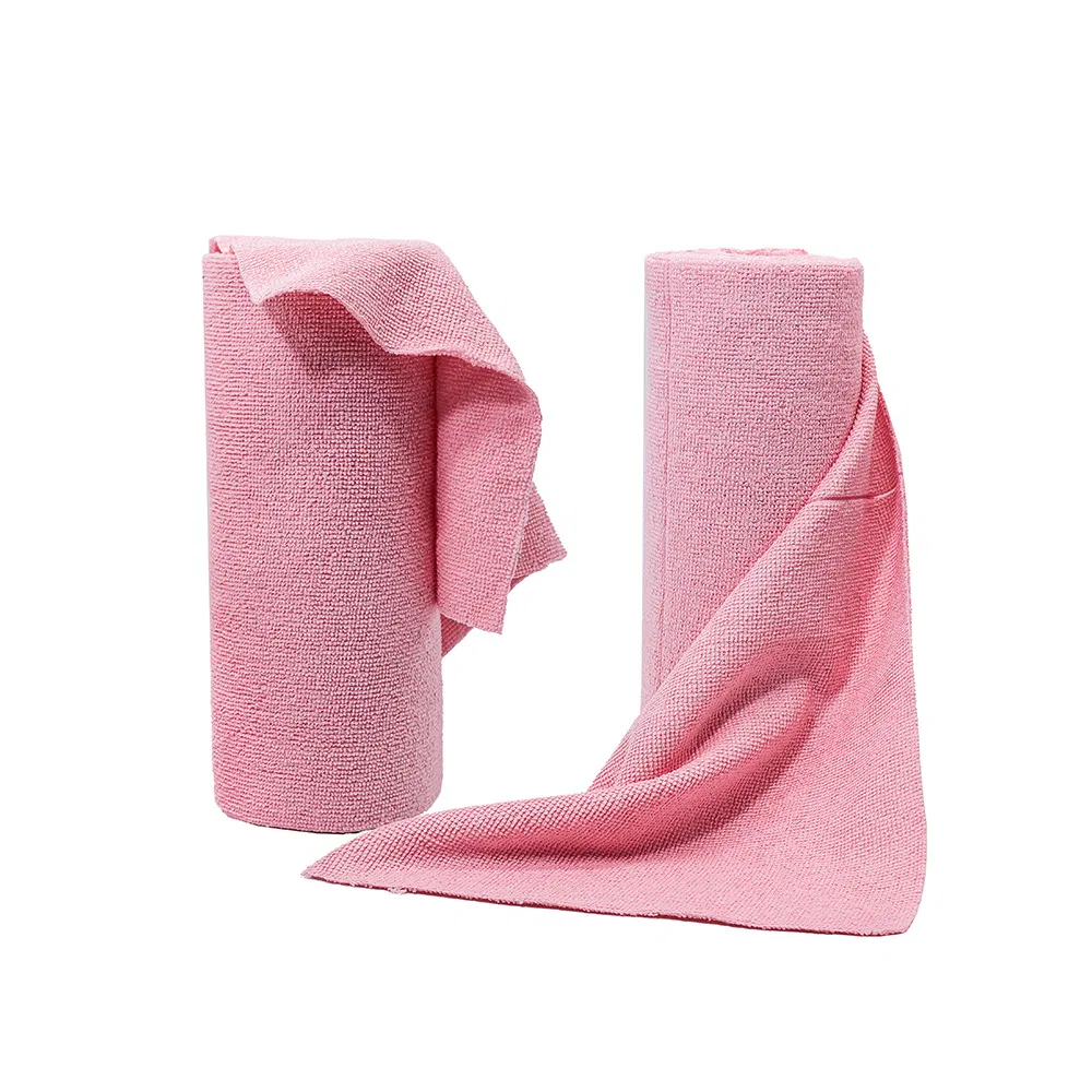 Tear Away Microfiber Cloths Roll 50 Pack Reusable Towels Washable Absorbent Tear off Microfiber Towel Car Drying Cleaning Cloth