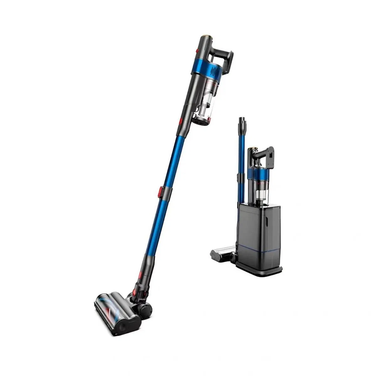 Anti-Tangle Floor Brush Green LED Vacuum Cleaner