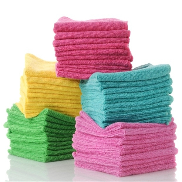 40X40cm 200-400GSM Microfibre Towel Car Microfiber Cleaning Cloth