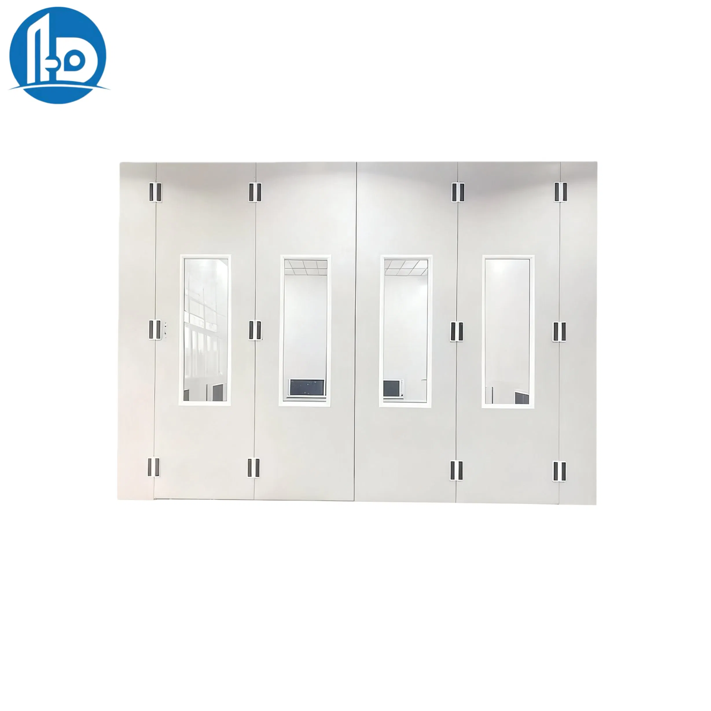 Eco Friendly Low Waste Spray Booth for Small Scale Wooden Furniture Refinishing Shops Reusable Paint Filtration and Energy Saving Ventilation Fans