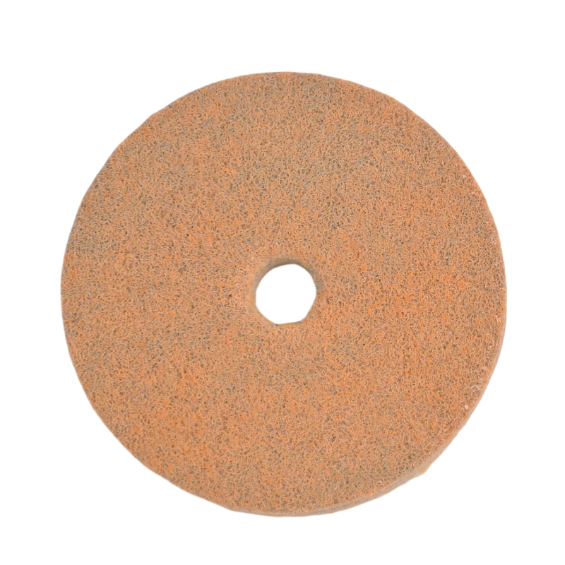 Biodegradable Polishing Pad with Reusable Sponge Cleaning Block