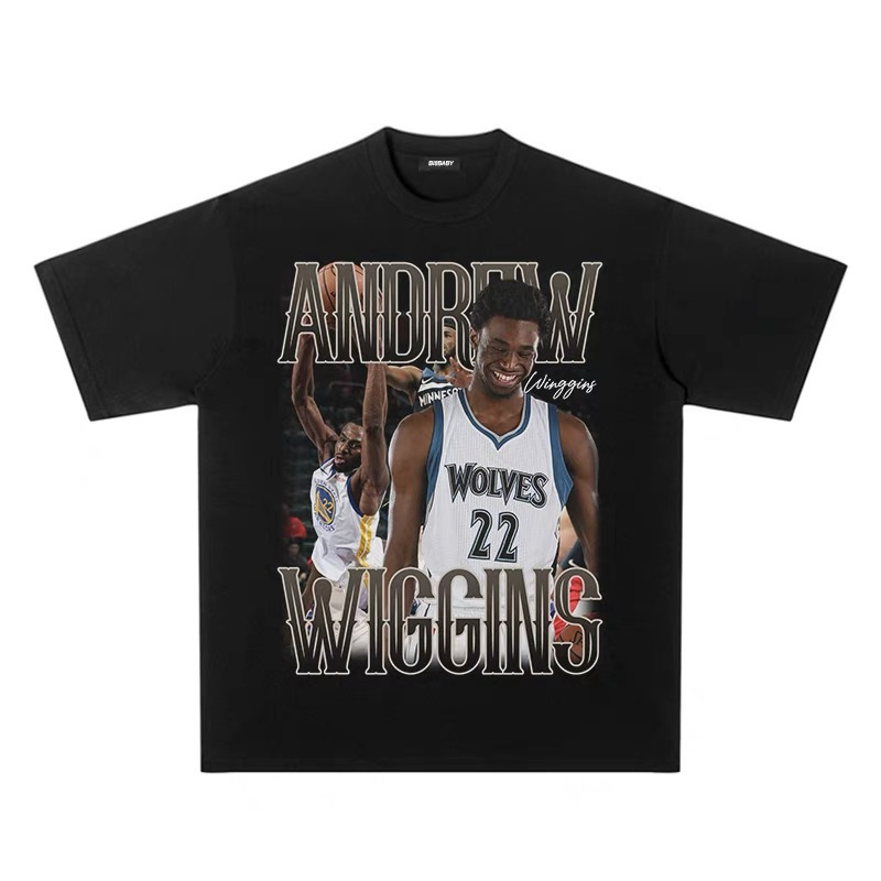 Camiseta de Homenagem ao Lendário do Basquete com Estampa Vintage Lavada e Manga Curta da Marca de Moda Vintage