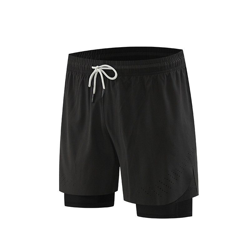 Calças de Basquete Estilo Americano Masculinas 3-Inch Secagem Rápida Forro Respirável Shorts de Treinamento Fitness