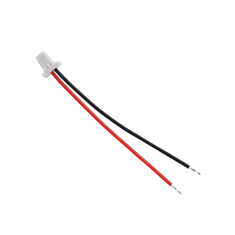 Conjunto de Cabos Preto com Jaqueta de PVC Flexível, Conector Molex com Tubo Termocontrátil