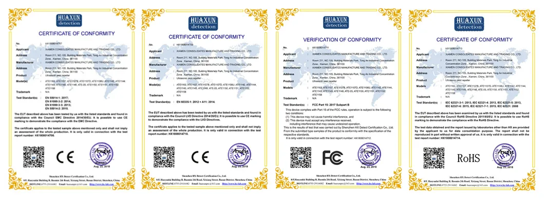 Certificados de qualidade