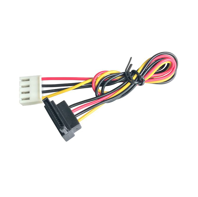4 Extensão de Cabo de Ventilador Molex Com Mangueira