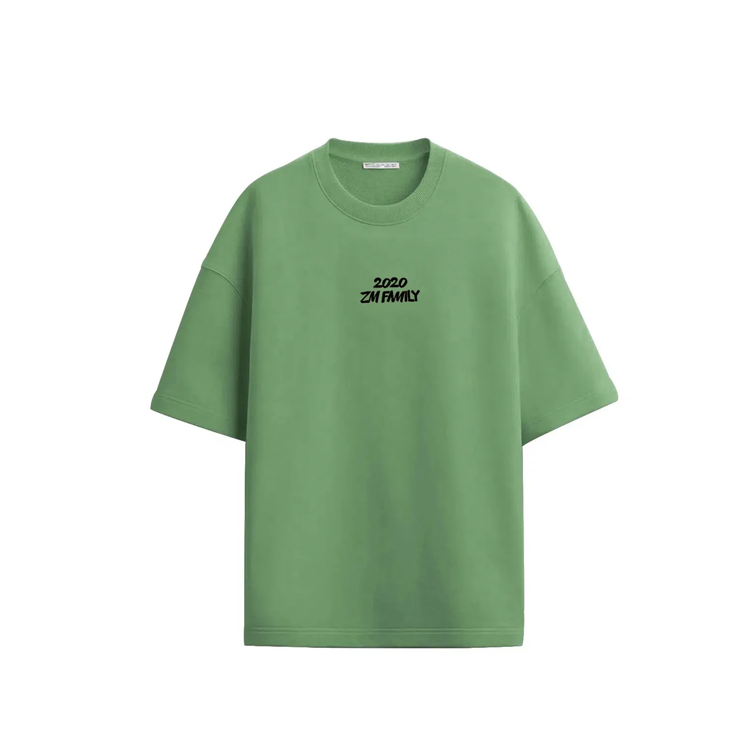 Impressão de Camiseta Branca Personalizada de Algodão Pesado Oversized para Homens