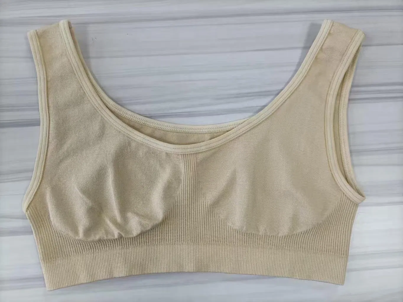 Sutiã esportivo feminino sem costura, lingerie sexy, preço em alta
