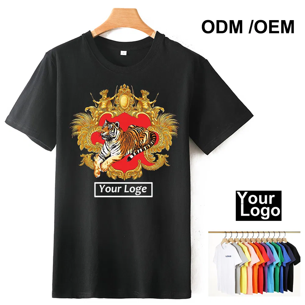 Camiseta Designer Estampada em Algodão Puro Personalizada