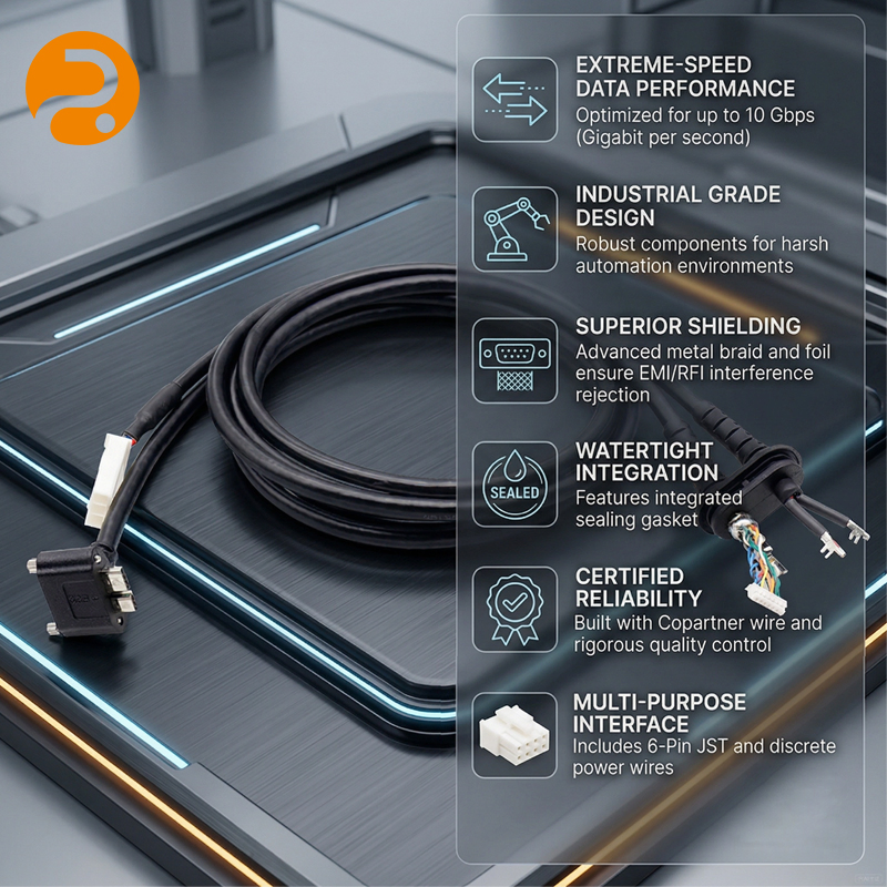 Cabo de Interconexão Lemo para Molex