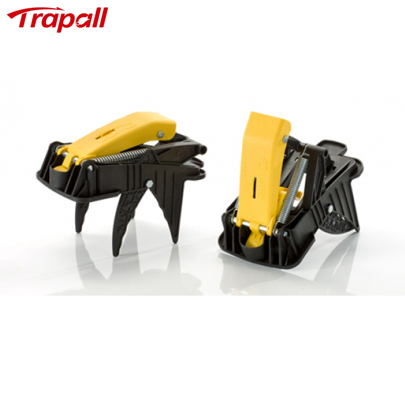Armadilha para toupeiras de plástico resistente para controle de pragas no jardim ao ar livre