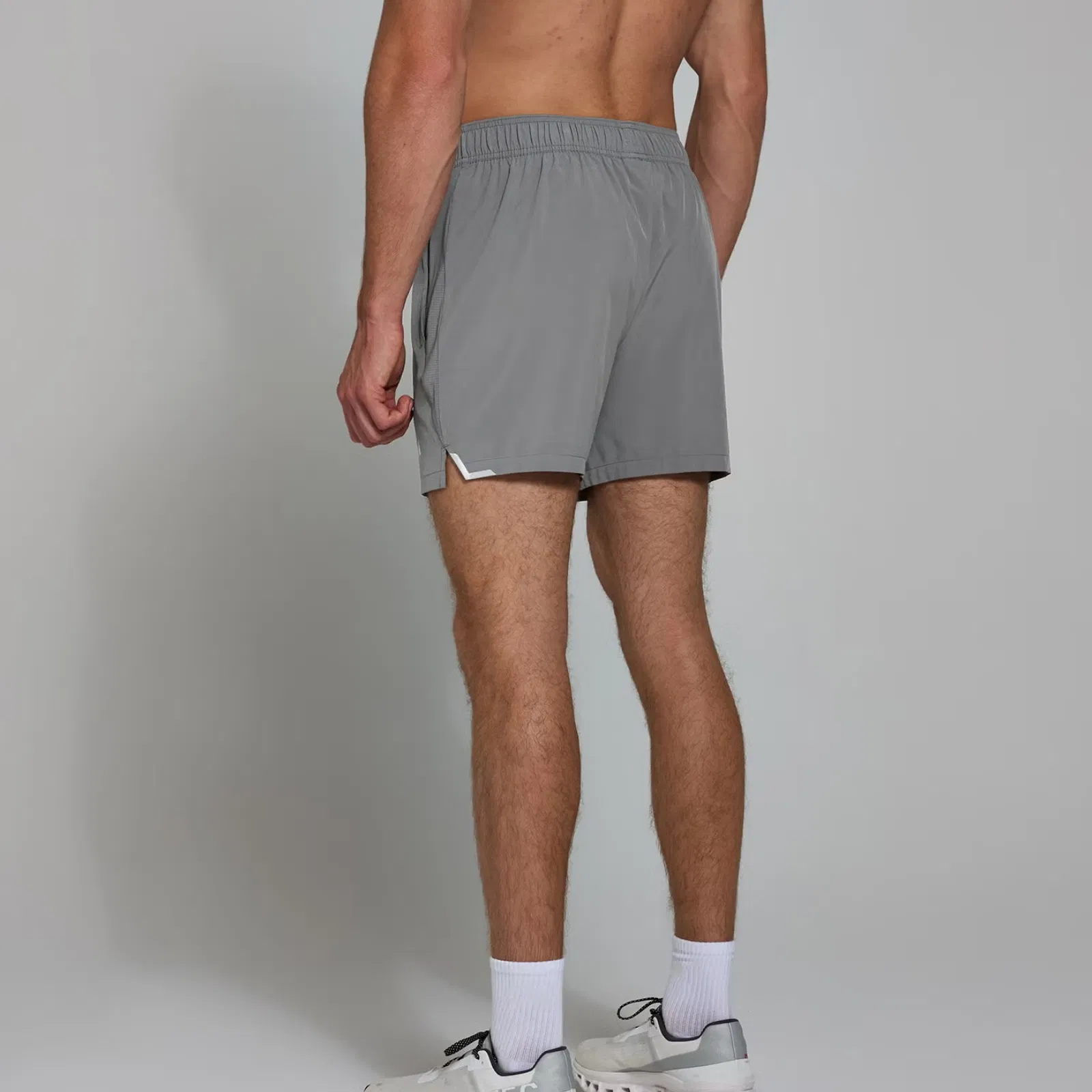 Calças Curtas de Corrida com Cintura Elástica Camuflada para Homens, Compressão, Secagem Rápida, Treino Atlético, Academia