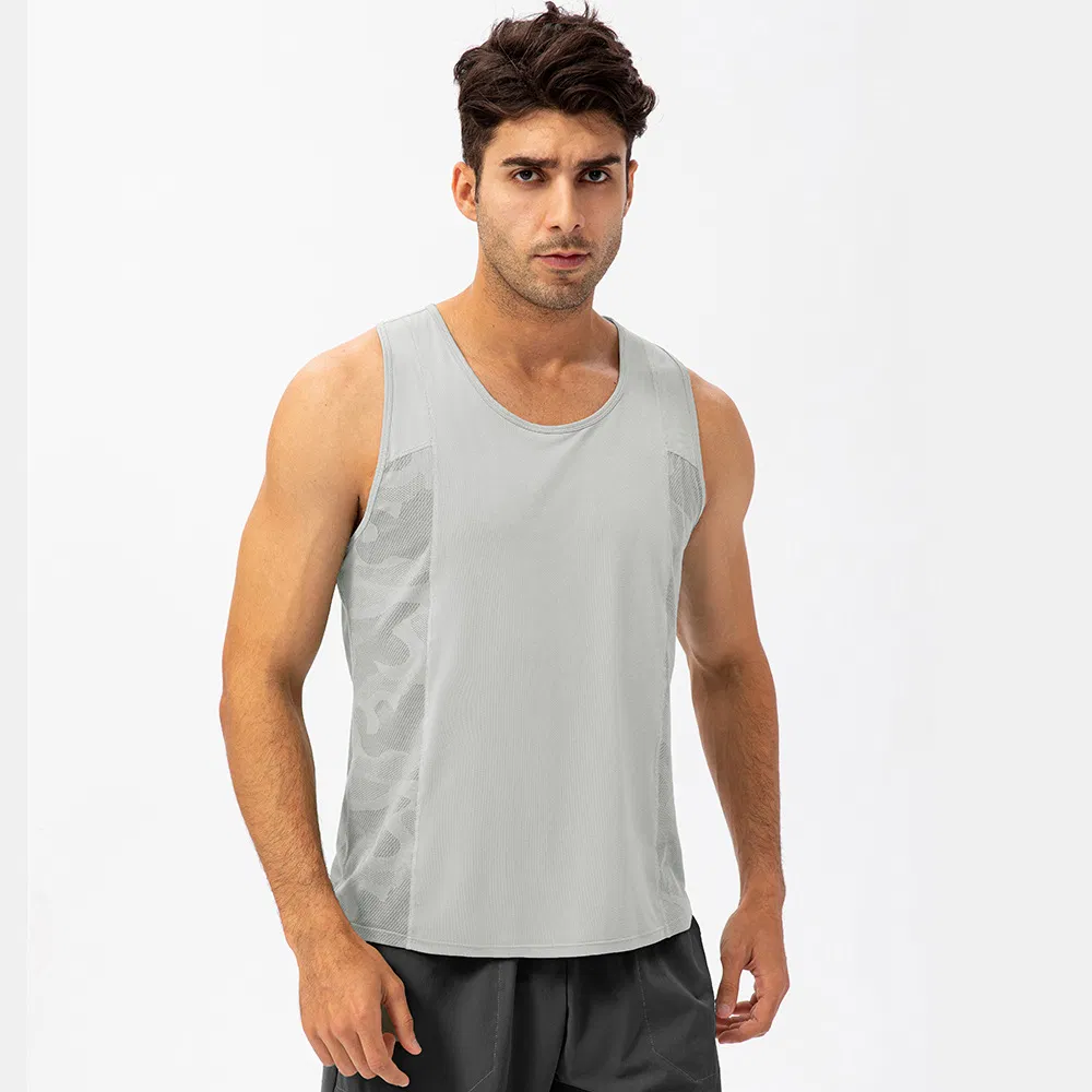 Coletes de Treinamento Personalizados para Homens, Regata Esportiva, Camiseta Sem Mangas para Musculação, Top de Ginástica e Fitness