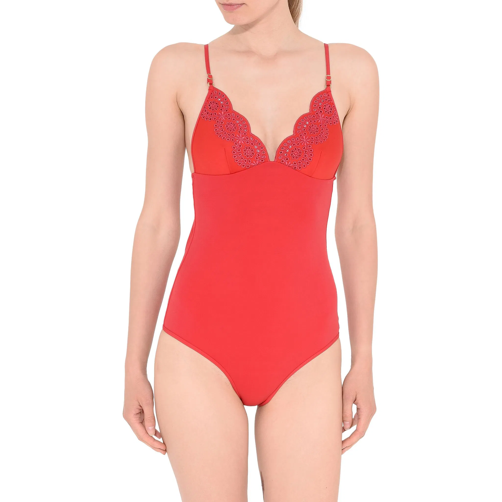 2024 Novos Produtos Biquínis Sexy com Decote Profundo Moda de Banho Praia