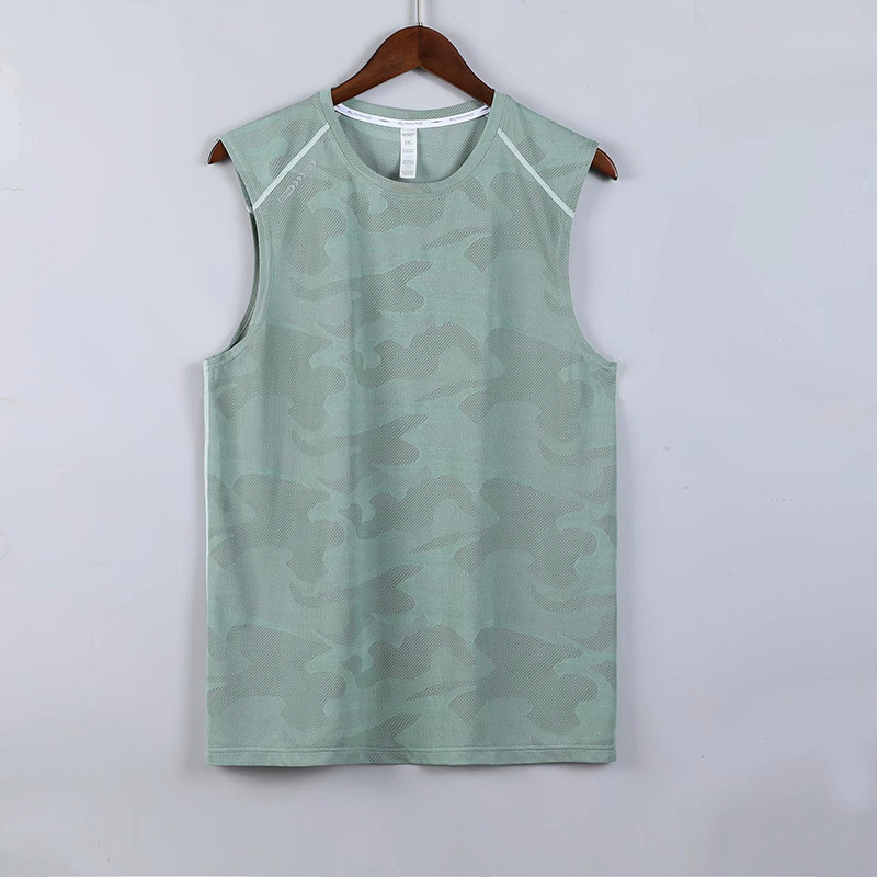 Camiseta regata de musculação personalizada com estampa de logotipo, roupas de atacado, vestuário Guangzhou