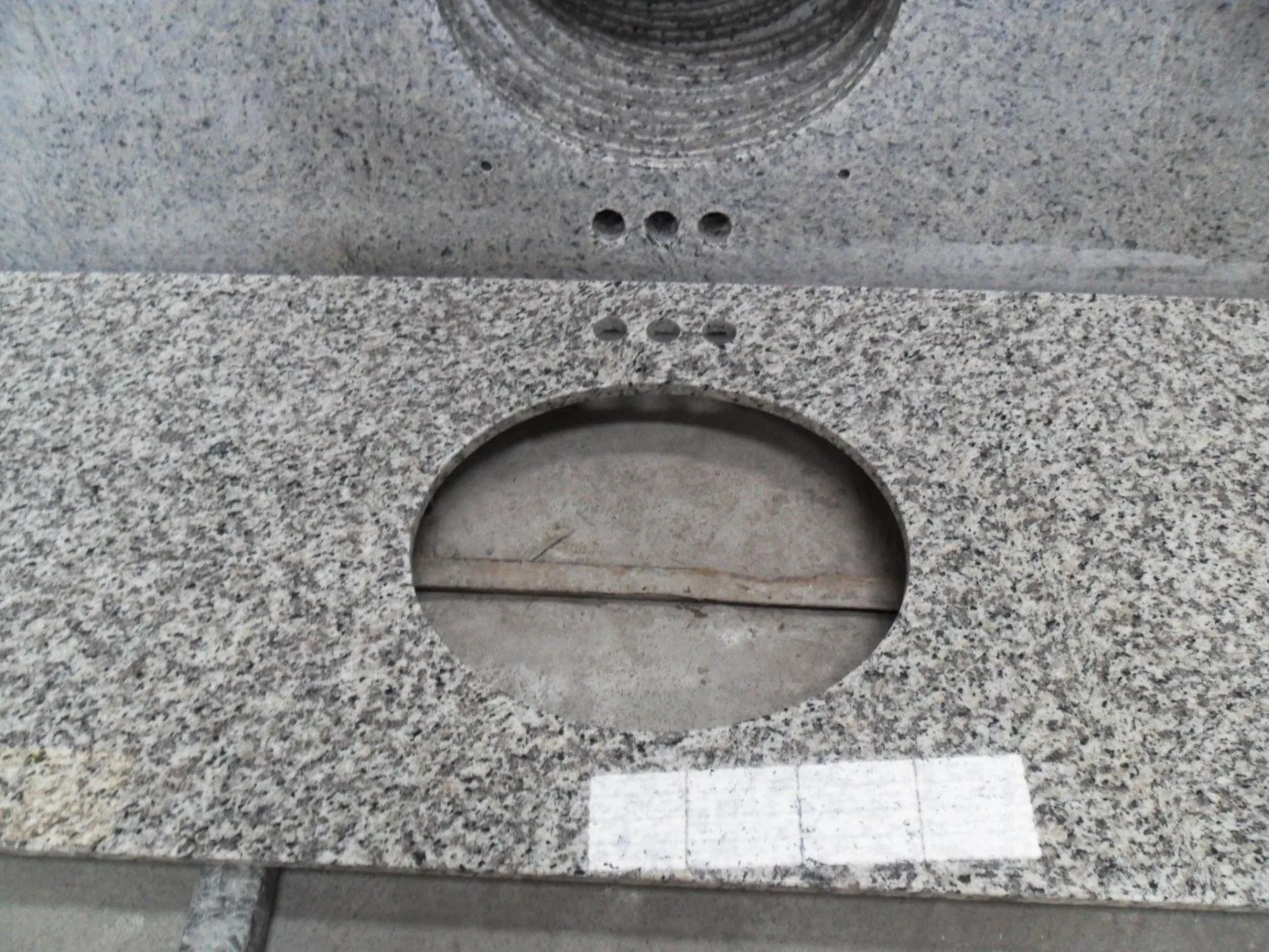 Bancadas de Granito para Armários de Cozinha Topo de Cozinha Personalizado com Ilha e Design de Coifa