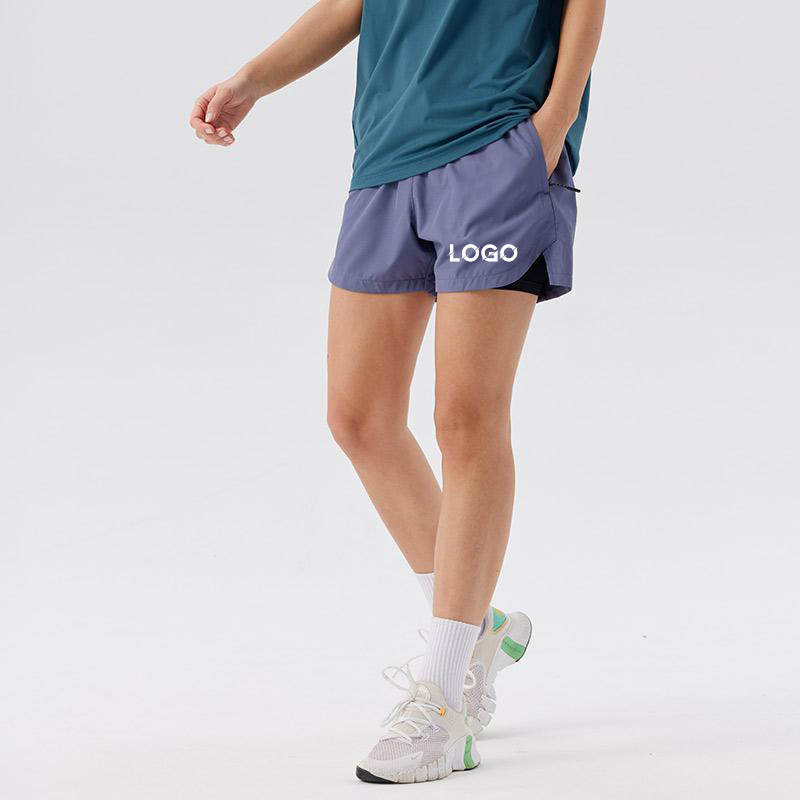Shorts de Basquete Personalizados para Homens Unissex Esportivos de Secagem Rápida para Corrida Treinamento Atlético Oversize 135GSM 4 Polegada 2 em 1 Poliéster