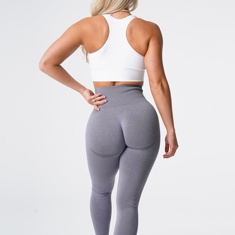 Calças Longas de Alta Qualidade para Esportes Yoga Fitness com Efeito de Bumbum, Tamanho Extra Pequeno, Leggings Sem Costura