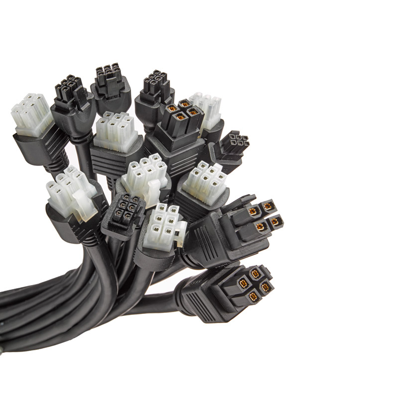 Conjunto de Cabo Molex Mini-Fit Jr. Moldado por Sobrecapa
