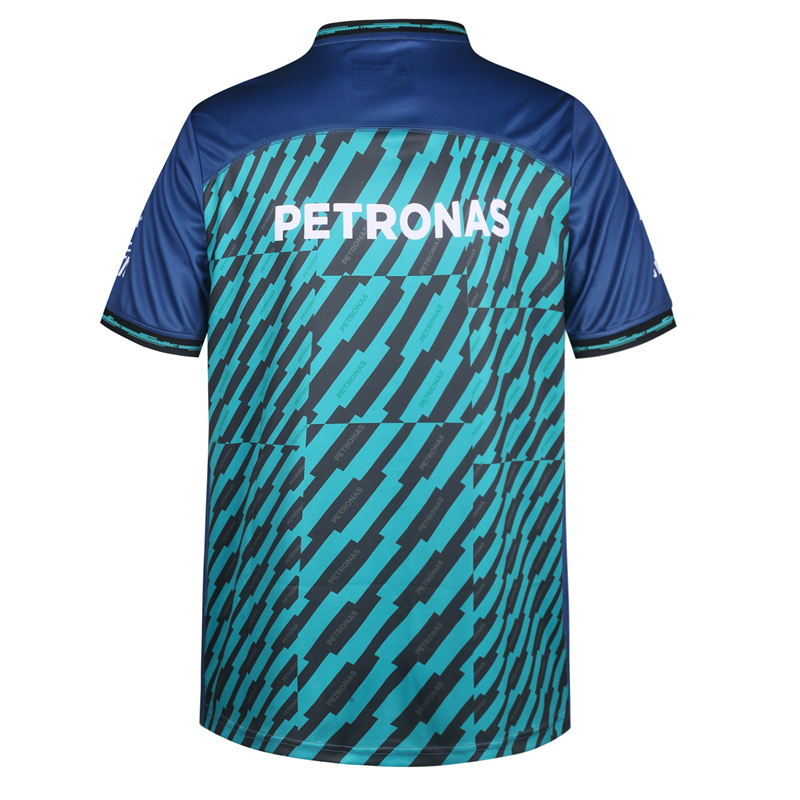 Camiseta masculina personalizada de poliéster reciclado RPET unissex, impressão total por sublimação, seca rápida, macia e adequada para o trabalho esportivo no verão