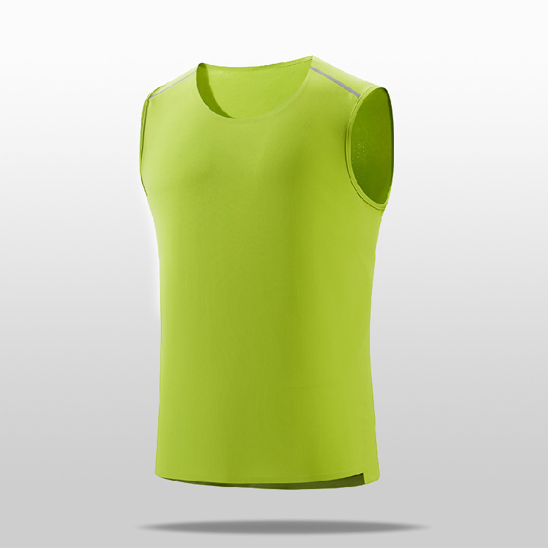 Camiseta de Ginásio por Atacado para Homens, Colete Casual de Verão, Estilo de Roupas Esportivas, Material Leve, Corte de Braço Caído, Camisetas de Gola Redonda para Homens