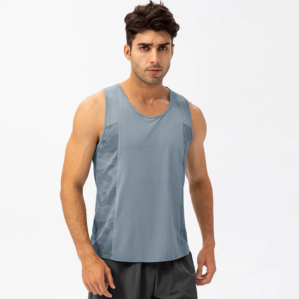 Coletes de Treinamento Personalizados para Homens, Regata Esportiva, Camiseta Sem Mangas para Musculação, Top de Ginástica e Fitness