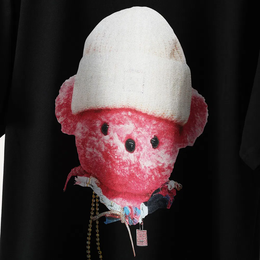 260-Gram Camiseta Estilo Americano em Algodão Puro Estampada Fashion e Moderna Confortável de Usar Atacado e Personalizada